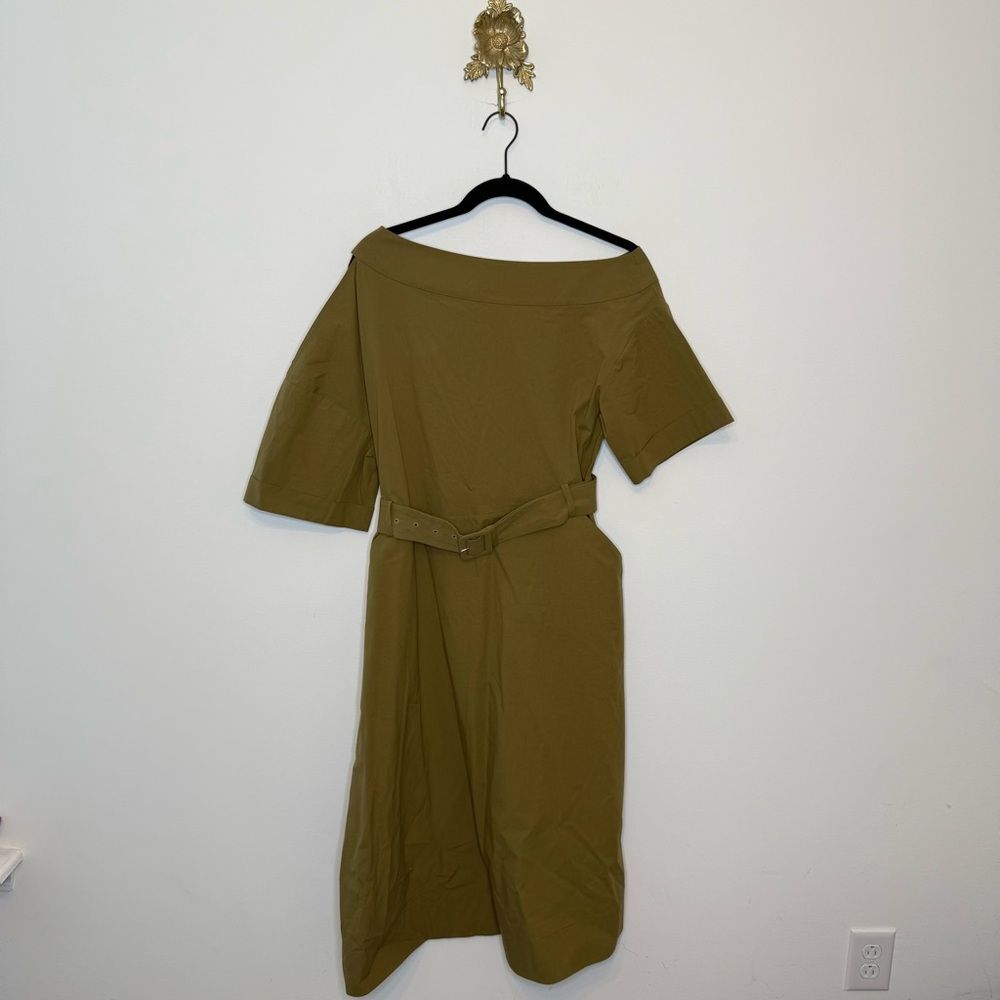 Reiss Demi Asymmetric Midi Dress 0